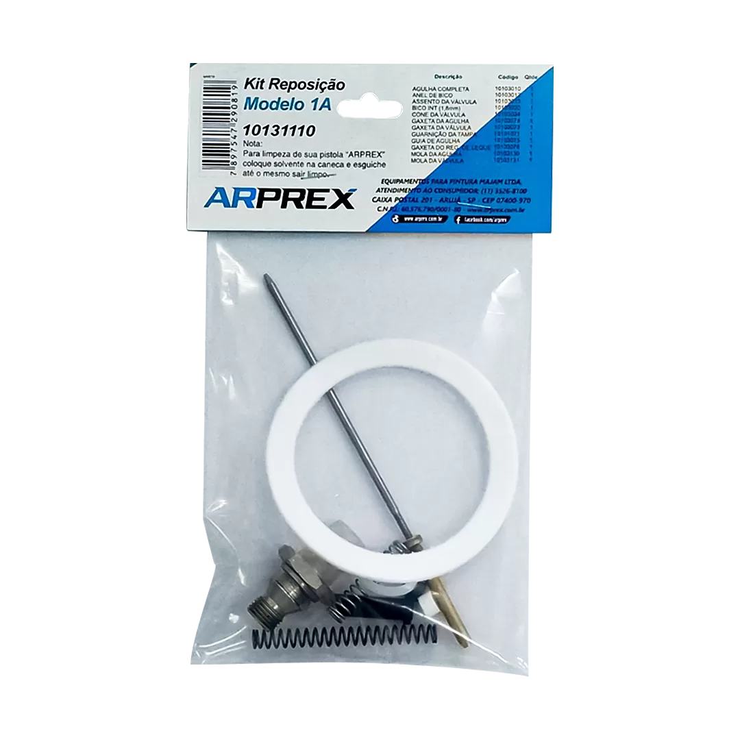 Kit Reposição Com Bico E Agulha De 1.8mm Mod. 01 Arprex