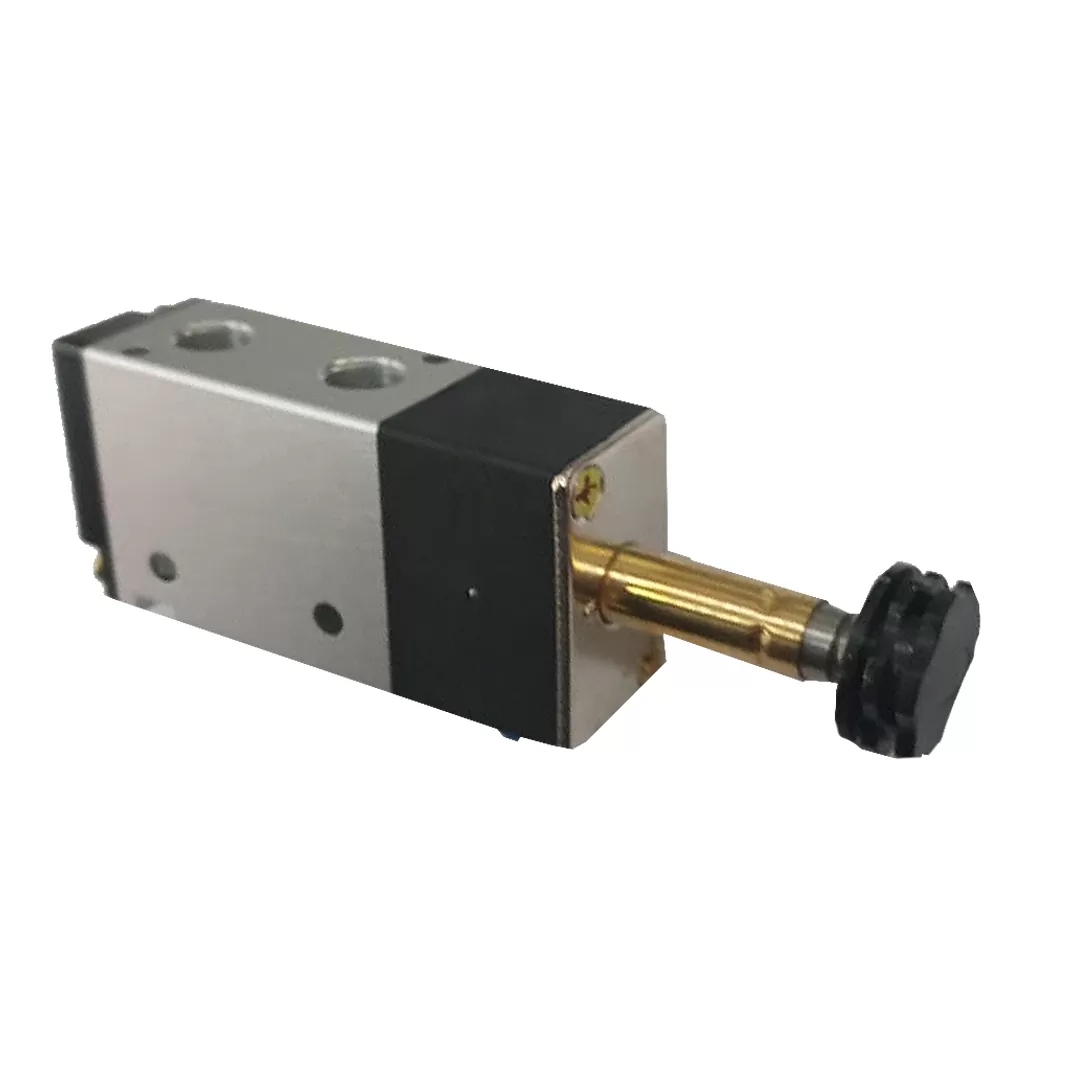 Válvula Solenoide 1/8" Via Simples 3/2" Com Bobina 110V - Imagem 2