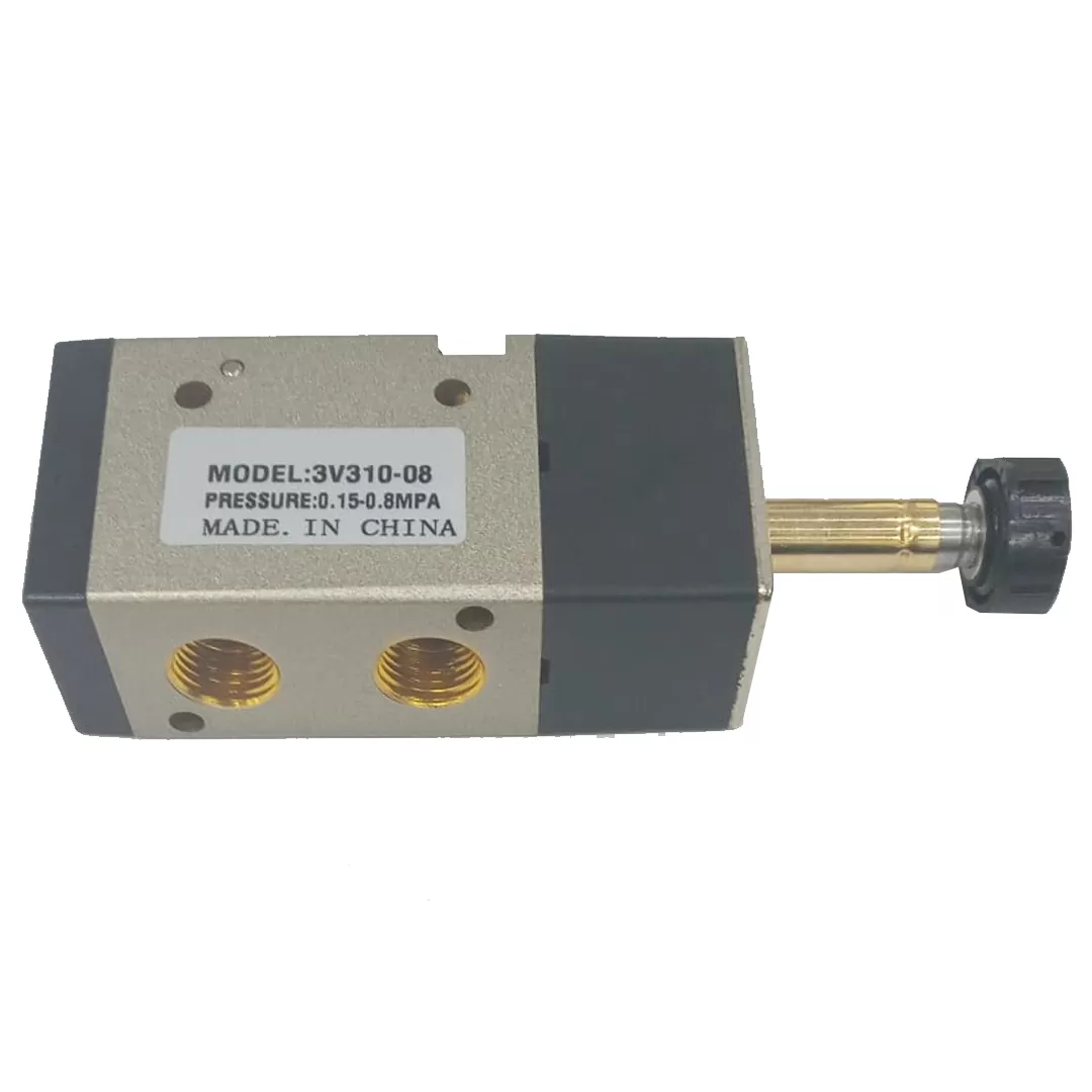 Válvula Solenoide 1/4" Via Simples 3/2" Com Bobina 220V Corpo Menor - Imagem 3