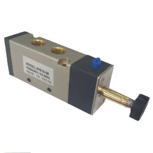 Valvula Solenoide 1/4" Via Simples 5/2" Sem Bobina 4V310-08