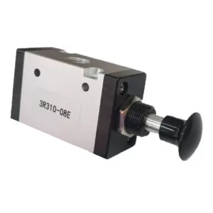 Valvula Solenoide Botão 1/4″ Via 3/2″ 3R310-08E