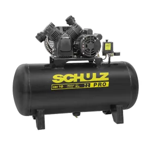 Compressor de Ar Schulz CSV 10 110L PRO 2HP 140Lbs Monofásico 220V