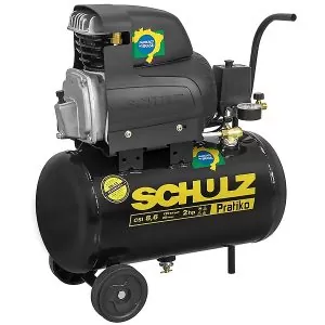 Motocompressor Pratiko Schulz CSI 8.6/25Lts 2HP Mono 110v