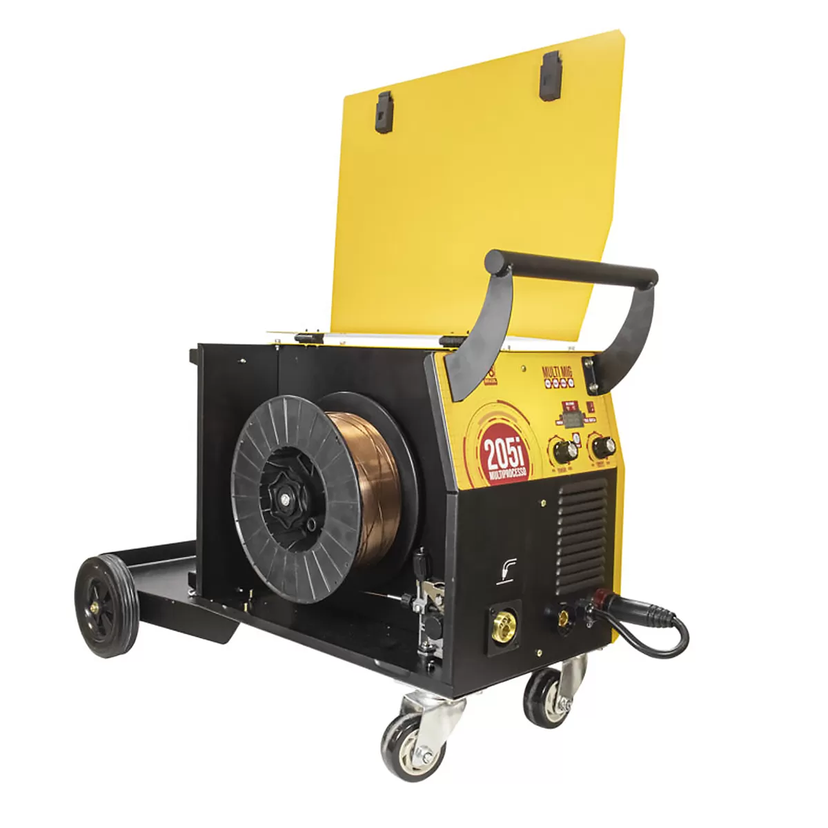 Máquina Solda Multiprocesso V8 Brasil MIG 205i 220V - Imagem 6