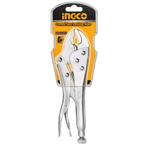 Alicate de Pressão Mordente Curvo Ingco 10" HCJLW0210