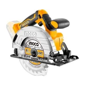 Serra Circular Sem Fio Ingco 6.1/2" a Bateria Íon-Lítio 20V CSLI1651