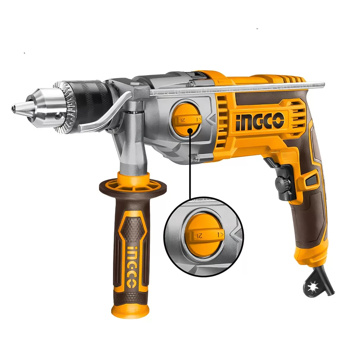 Furadeira de Impacto Ingco 5/8" 1100W 220V ID211008 - Imagem 4