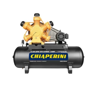 Compressor de Ar Chiaperini CJ60ApW/425 Lts Motor Aberto 15 HP Trifasico 220/380v