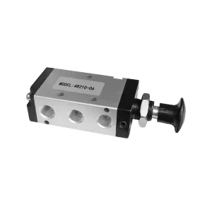 Valvula Solenoide Botão 5/2 Vias 1/8" Corpo Menor 4R210-06