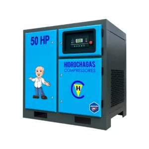 Compressor de Ar Parafuso HidroChagas HC 50HP 10Bar 220V