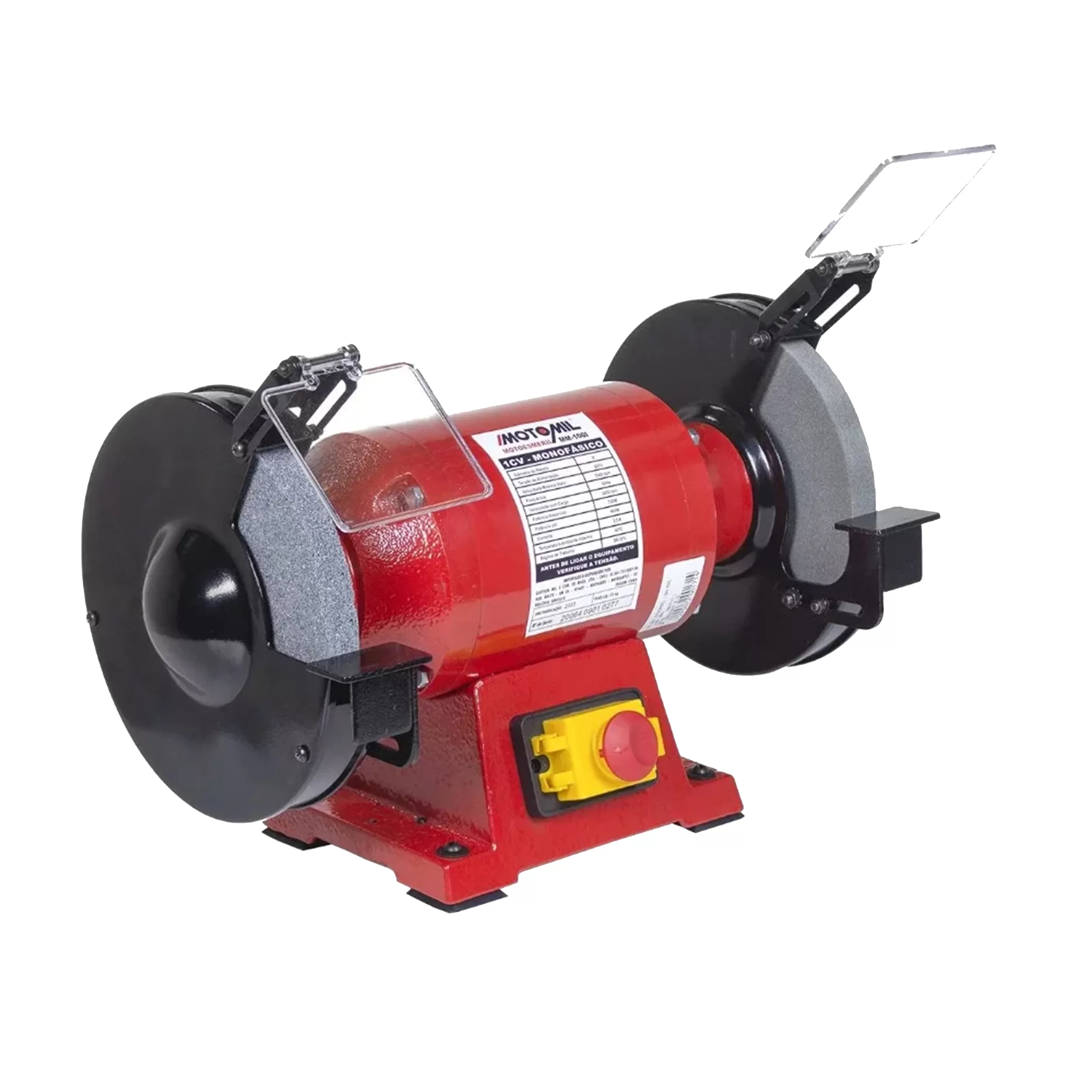 Motoesmeril MM-100i 1 HP 220V Monofásico Motomil - Imagem 3