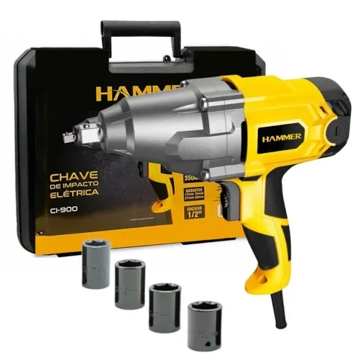 Chave de Impacto Elétrica 900W GYCI900 110V Hammer - Imagem 2