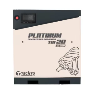 Compressor de Ar Parafuso Techto TBI 20 Platinum Ar Direto 380V