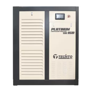 Compressor de Ar Parafuso Techto TBI 150 Platinum Ar Direto 380V