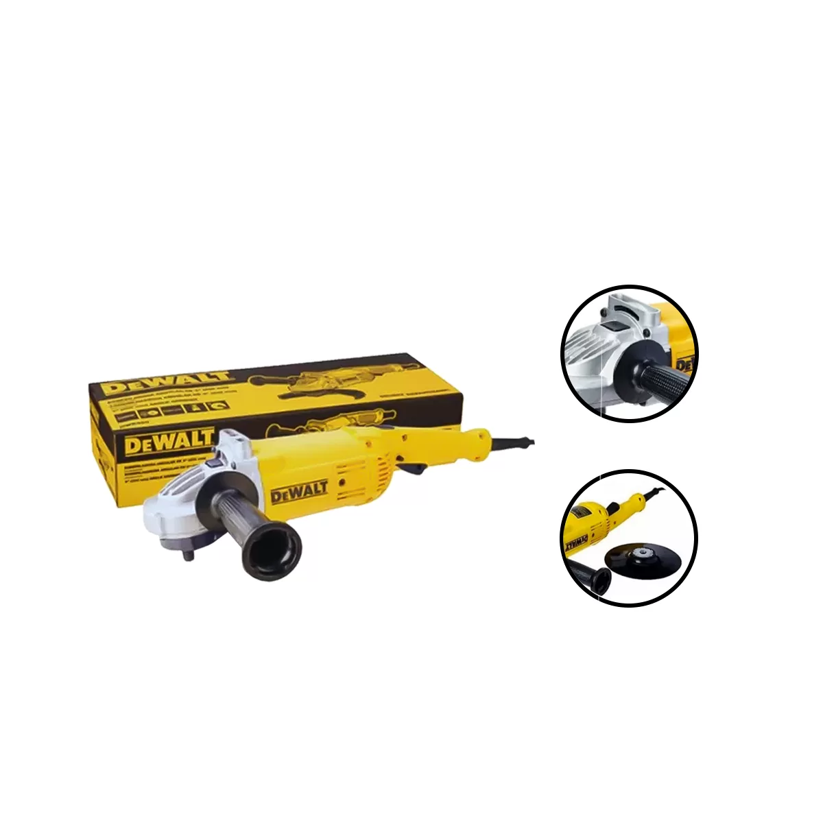 Lixadeira Angular 7" 2200W 220V Dewalt DWE493PWB2 - Imagem 4