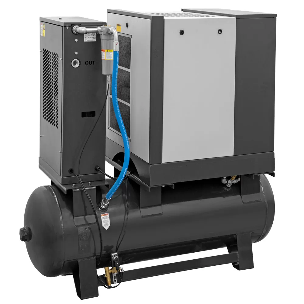 Compressor de ar Parafuso Schulz SRP 4015 Lean TS 260Lts Com Pre Filtro e Secador Acoplado 380V - Imagem 3