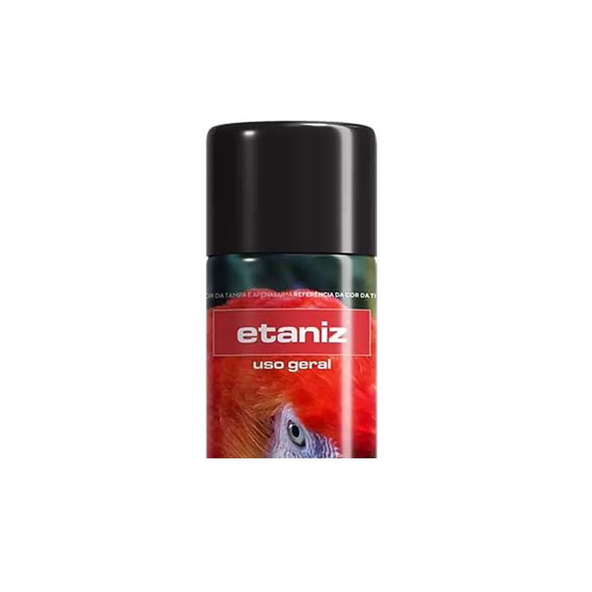Tinta Spray Etaniz Preto Brilhante de Uso Geral 400ml - Imagem 2