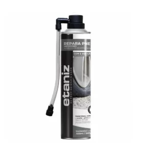 Reparo de Pneus Etaniz Spray Para Automóveis e Motocicletas 400ml