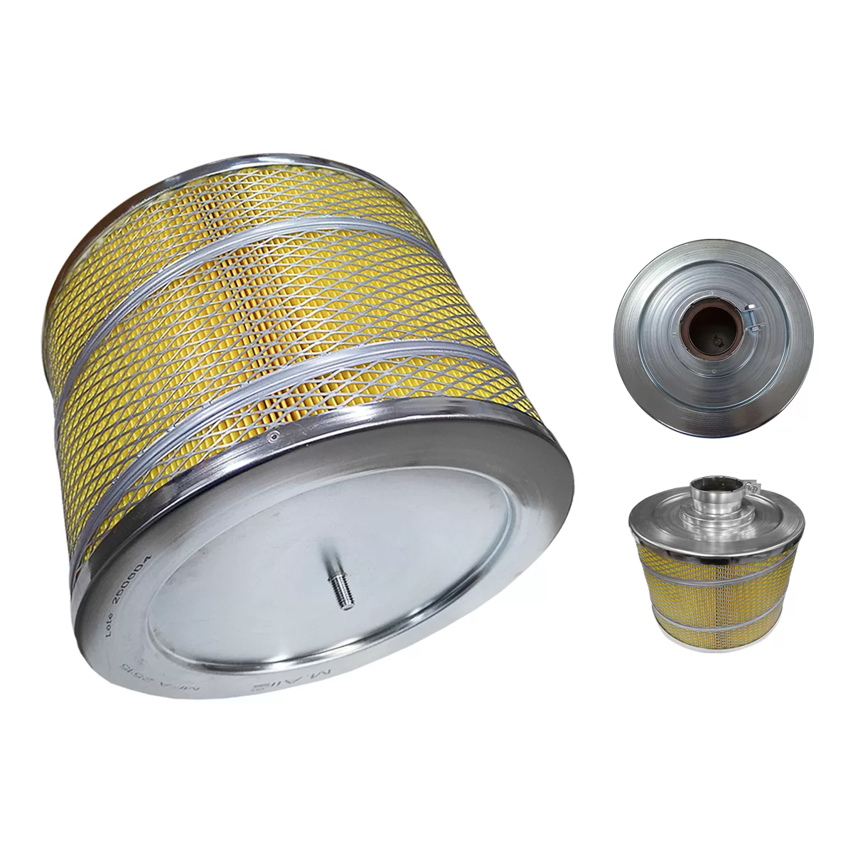 Filtro de Ar Para Compressor Parafuso TB50 Platinum Com Abracadeira - MFA2515 - Imagem 5