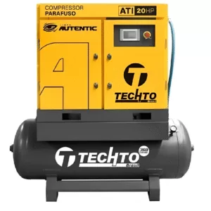 Compressor Parafuso Techto Autentic ATI 20HP RCH 360L 10bar 380V