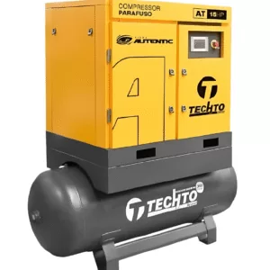 Compressor Parafuso Techto Autentic AT 15HP RCH 360L 10bar 220V