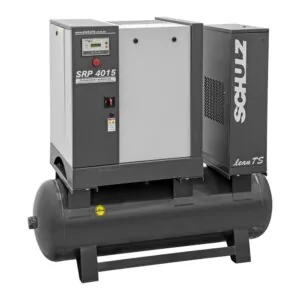 Compressor de Parafuso SRP 4015E Lean TS - 15 hp 260 litros 9bar 220v