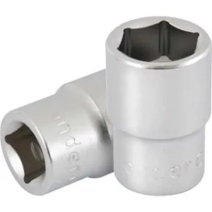 Soquete sextavado com encaixe de 1/2", 16 mm, VONDER 30.39.100.016