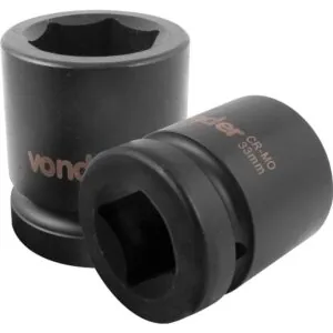 Soquete Sextavado de Impacto Encaixe de 1″ x 33mm VONDER