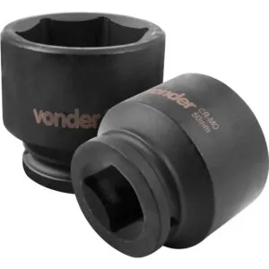 Soquete Sextavado de Impacto Encaixe de 3/4″ x 50mm VONDER