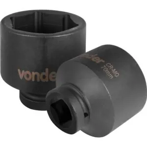 Soquete Sextavado de Impacto Encaixe de 1″ x 70mm VONDER