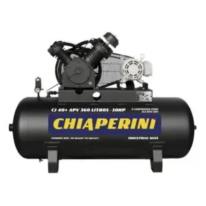 COMPRESSOR DE AR PISTÃO ALTA PRESSÃO 40 PCM 360 LITROS 10 HP TRIFÁSICO
